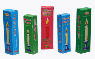 فروش ویژه محصولات شمع حامد