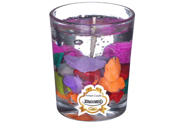 gel wax  jar candle